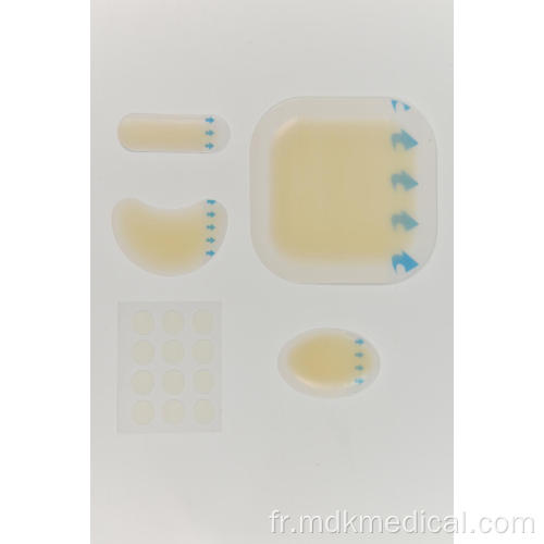 Autocollants à talons imperméables hydrocolloïdes